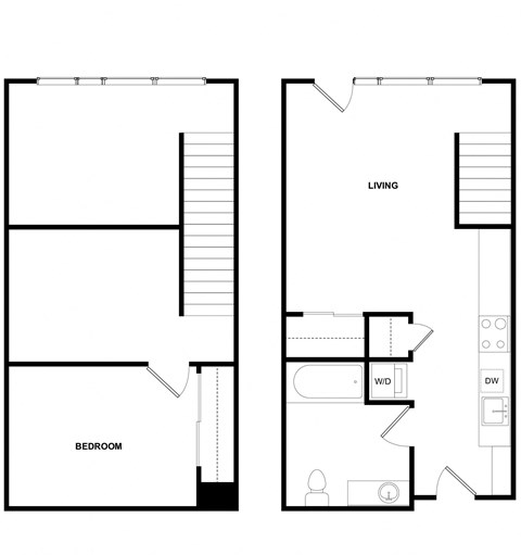 a floor plan of a small house